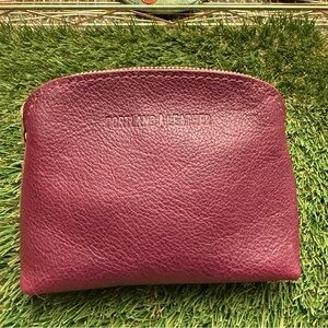 Plum Luna Pouch Portland Leather Goods